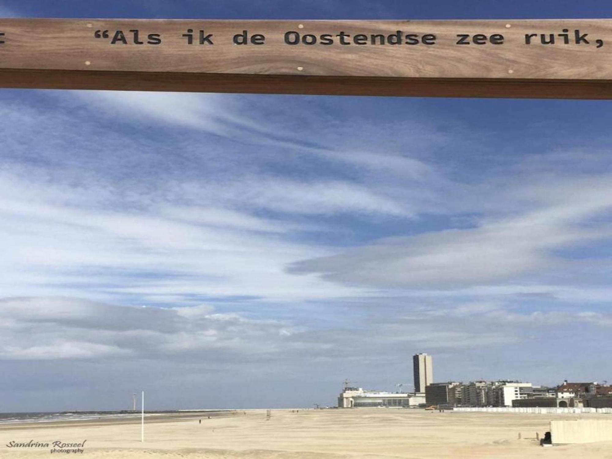 Comfortable Apartment In Oostende With Sea Views Exteriör bild